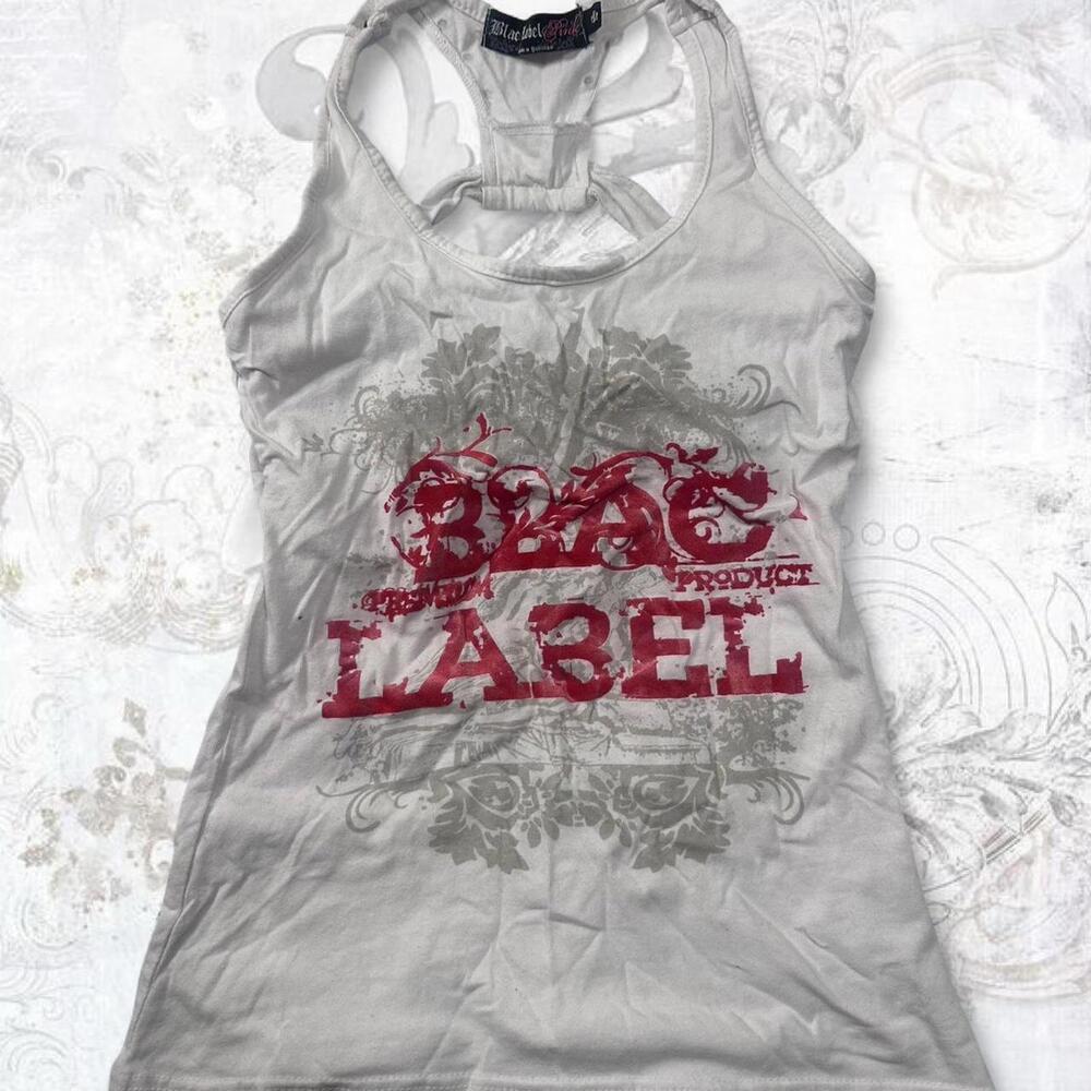 Women's White and Multi Tshirt